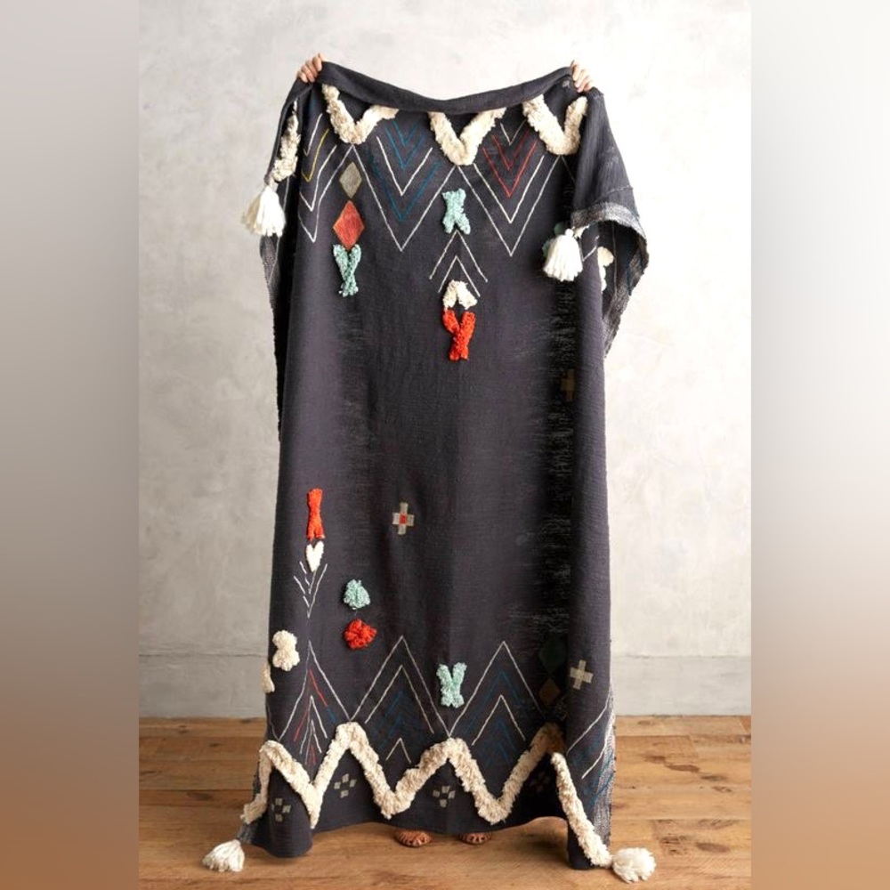 Anthropologie Heradia Throw Blanket